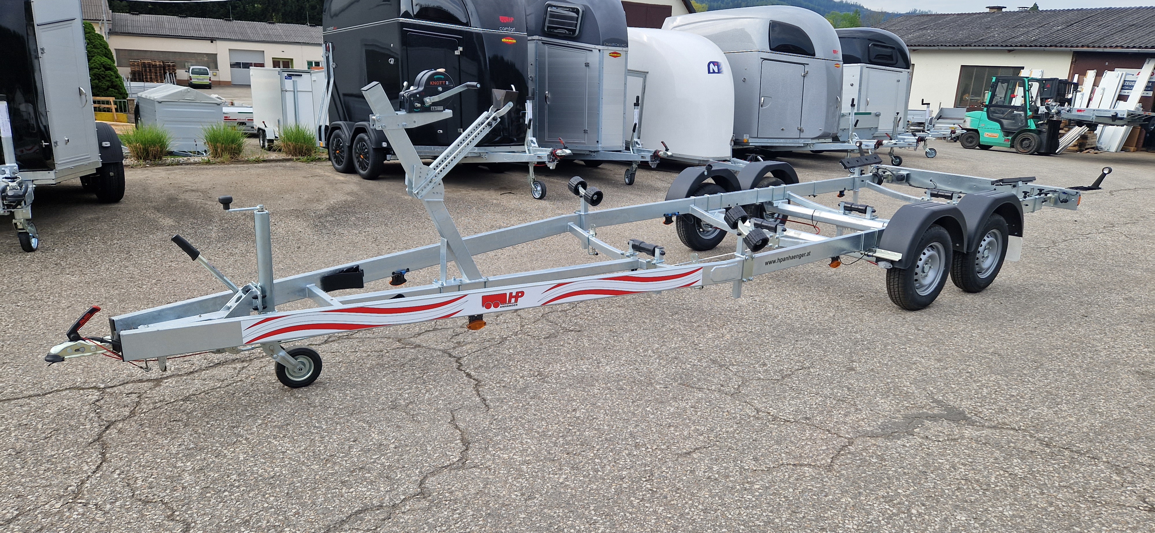 Bootsanhänger, Bootstrailer, Motorbootanhänger HP 2500 BA-R für Motorboote bis 8 m